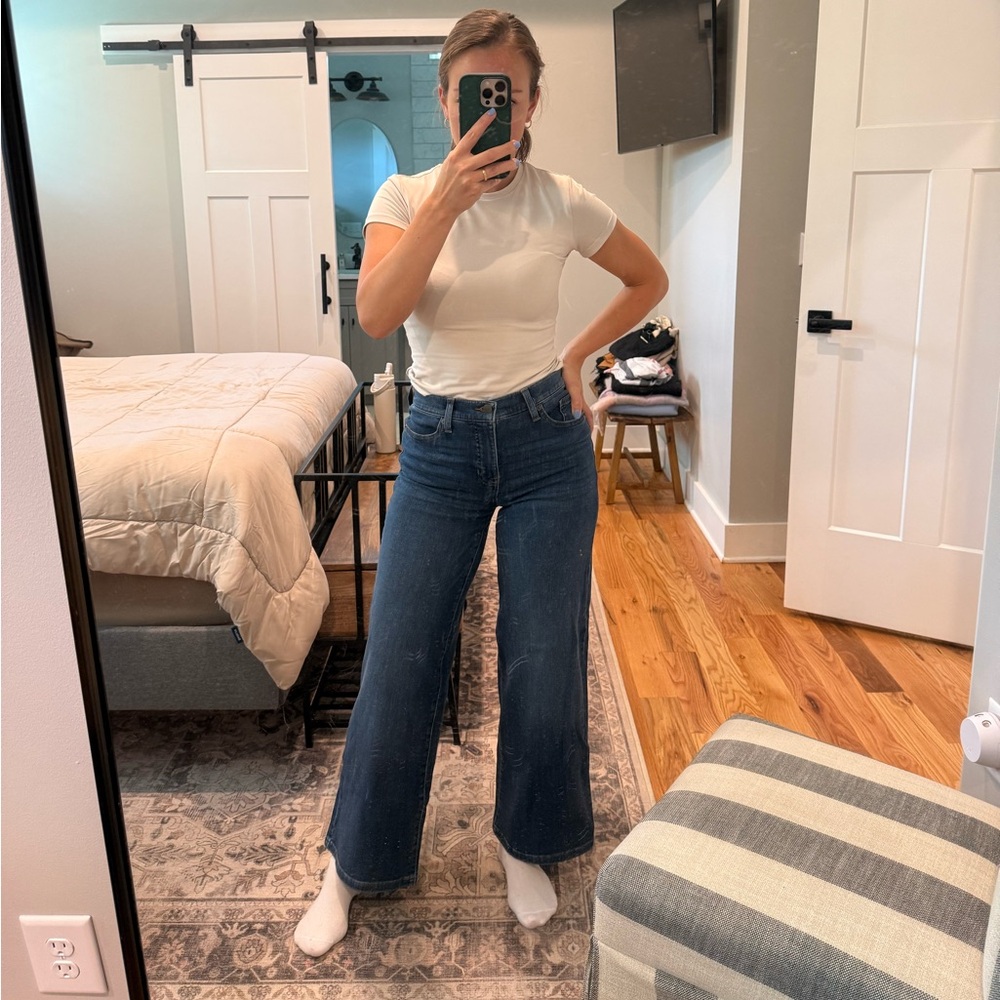 Banana Republic Dark Blue Flare Jeans